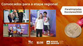 Lista dos Convocados para a etapa regional das paralímpiadas já está disponível.