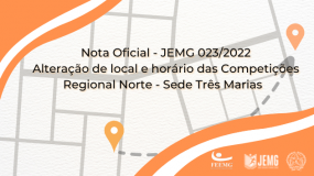 Publicada nota oficial 023/2022.