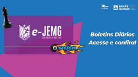 Reta final do e-JEMG. Acesse os boletins e fique por dentro de tudo!