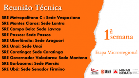 JEMG/2023: Confira a programação das reuniões técnicas presenciais da etapa microrregional.