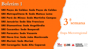 Se liga! Boletim 1 da Terceira Semana da Microrregional já está disponível.
