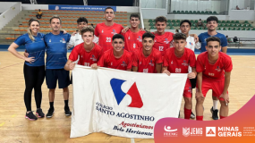 Minas está nas semifinais do Campeonato Brasileiro Escolar de Futsal. Confira os resultados.