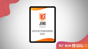 Publicada a lista de escolas penalizadas para o JEMG/2025. Acesse.