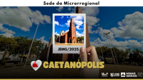 JEMG/2025: Caetanópolis é sede da microrregional.