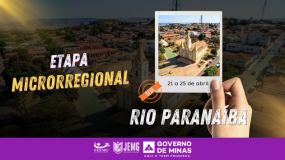 Rio Paranaíba: sede da etapa microrregional do JEMG/2026. Compromisso com o esporte, a inclusão e a formação de jovens talentos.