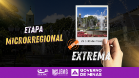 Extrema: sede da etapa microrregional. O esporte inspira, movimenta e revela sonhos em cada partida.