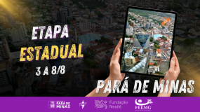 Pará de Minas: sede da etapa estadual.