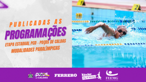 Confira a programação da Etapa Estadual PCD do JEMG/2026, em Poços de Caldas. Acesse e confira!