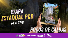 Poços de caldas: sede da etapa estadual paralímpica. Uma cidade de águas, histórias e conquistas.